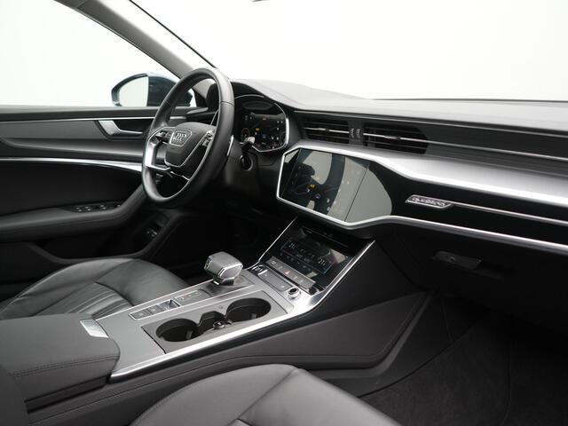 Audi A6 Avant 50 TFSI e quattro Advanced edition Plug In Hybrid 300pk Dealer O.H. PHEV | Adaptive Cruise | Lederen Sportstoelen Verwarmd | Stuur Verwarmd | Apple Carplay | Keyless | Virtual | Navigatie | DAB |
