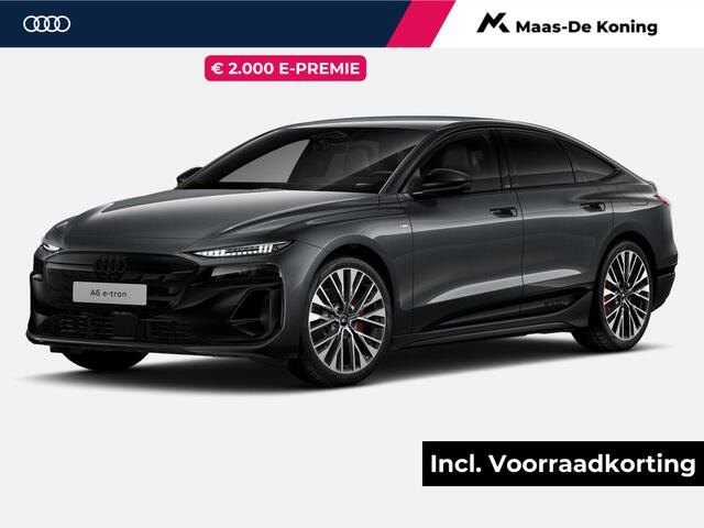 Audi A6 e-tron Sportback S edition 286 PK · Sportstoelen leder zwart · Exterieurpakket zwart · Privacy glas