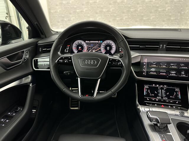 Audi A6 Avant 3.0 V6 340PK S-Line | Luchtvering | ACC | B&O | Panorama | 360 Camera | Matrix-LED | Trekhaak | RS-Leder | Standkachel | 4-Zone Clima | 21'' | Stoelverwarming V+A | Carplay | Lane & Side Assist | Virtual-Cockpit | Draadloos Laden.