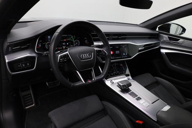 Audi A7 Sportback 55 TFSI e 367 pk S-tronic quattro Pro Line S Competition / S-Line | Panoramadak | Geheugenstoel | HD Matrix LED | Leder/alcantara | Achteruitrijcamera