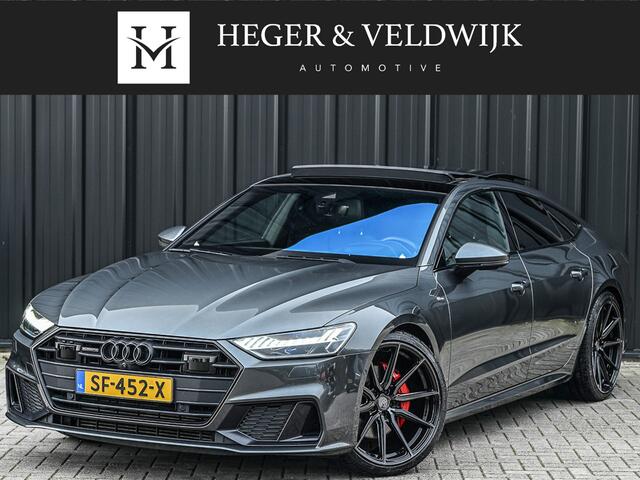 Audi A7 Sportback 50 TDI quattro · Luchtvering · Soft close · 4 Wheel steering · Memory Seats · Bang & Olufsen Advanced · Adaptive Cruise · Keyless · Panoramadak · Ambiance · Nachtzichtpakket · Leder · 360 Camera · Led Matrix · Head up · 4 Zone climate