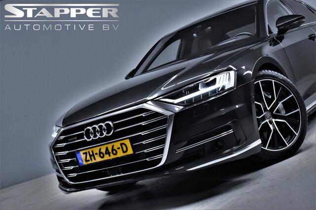 Audi A8 55 TFSI 340pk Quattro Pro Line Plus Pano/B&O/360Camera/Head-Up/Virtual/Keyless/Adap.cruise/Led/Lmv20''