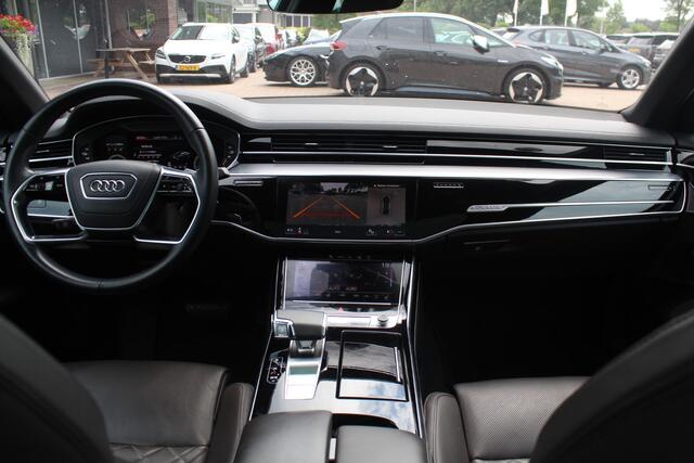 Audi A8 60 TFSI e quattro Pro Line Plus 476pk NL Auto! / Panoramadak / 360Camera / Head-up / B&O / Luxe Leder / Softclose / Keyless / Luchtvering / Stoelmassage / Stoelventilatie