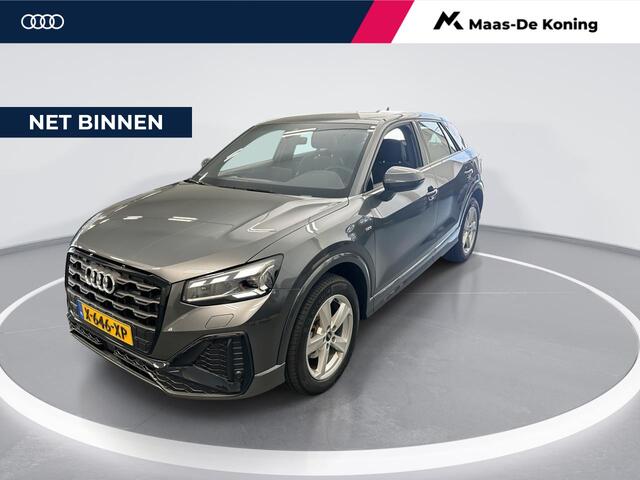 Audi Q2 35 Tfsi 150pk S-tronic S Edition · Apple/Android Car Play · Navi · Cruise Control · Stoelverwarming · P-Sensoren · 17'' Inch · Garantie t/m 13-03-2028 of 100.000km