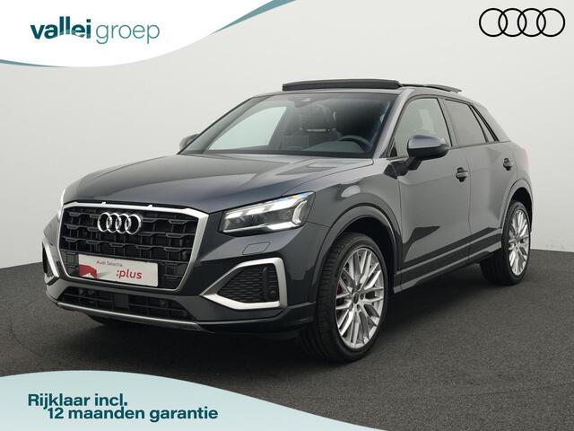 Audi Q2 35 TFSI 150 pk S-tronic Advanced edition | Panoramadak | Trekhaak | Aadaptieve onderstelregeling (DCC) | Sportstoelen | Side Assist | Remklauwen rood | 19 inch