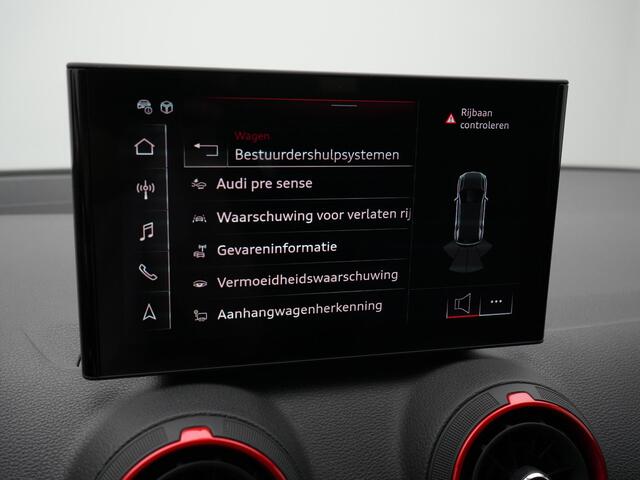 Audi Q2 35 TFSI 150 pk S-tronic S Edition | Trekhaak | Fijnnappa leder | Matrix LED | Sonos | Navigatie | Stoelverwarming | Adaptive Cruise | Virtual Cockpit