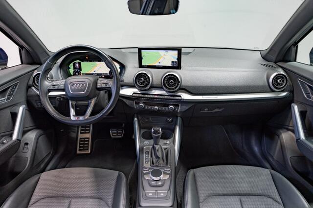Audi Q2 35 TFSI 150 PK S-Line Automaat, Ad.cruise, Panodak, 1/2 leder, Keyless, Trekh, Dealeronderhouden