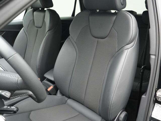 Audi Q2 30 TFSI 116 pk S Edition | Matrix LED koplampen | Trekhaak | Sportonderstel | Parkeersensoren achter | Optiekpakket zwart | 19 inch