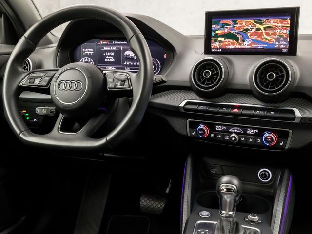 Audi Q2 1.4 TFSI CoD S-Line Sport 150Pk Automaat (SFEERVERLICHTING, SCHUIFDAK, VIRTUAL COCKPIT, APPLE CARPLAY, ADAPTIVE CRUISE, BANG&OLUFSEN, SFEERVERLICHTING, ZWART HEMEL, GETINT GLAS, NIEUWSTAAT)