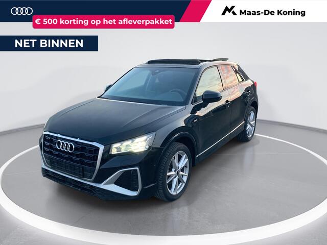 Audi Q2 35 TFSI 150PK S-Tronic S Edition · Panoramadak · Apple/Android · Camera + Parkeersensoren