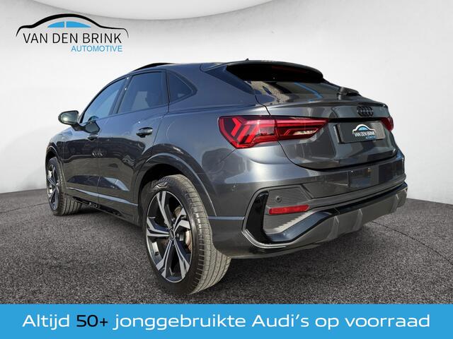 Audi Q3 Sportback 45 TFSIe 245 pk S-line Black Pano