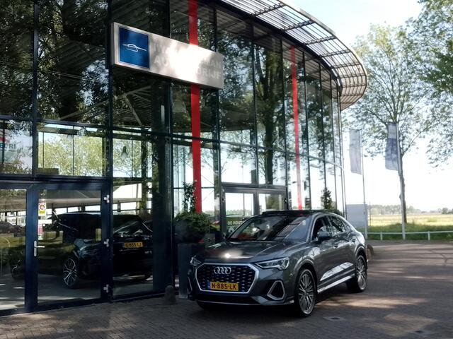 Audi Q3 Sportback 35 TFSI Pro Line S-LINE AUTOMAAT | Panodak | Wegkl. Trekhaak | Navi | ECC | PDC + Camera | Adapt. Cruise