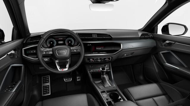 Audi Q3 45 TFSI e S edition Panoramadak - Achterbank plus - Sportstoelen - Comfortsleutel - Parkeerhulp plus - Assistentie pakket - Stoelverwarming voor - Buitenspiegels elektrisch inklapbaar - Grootlichtassistent -
