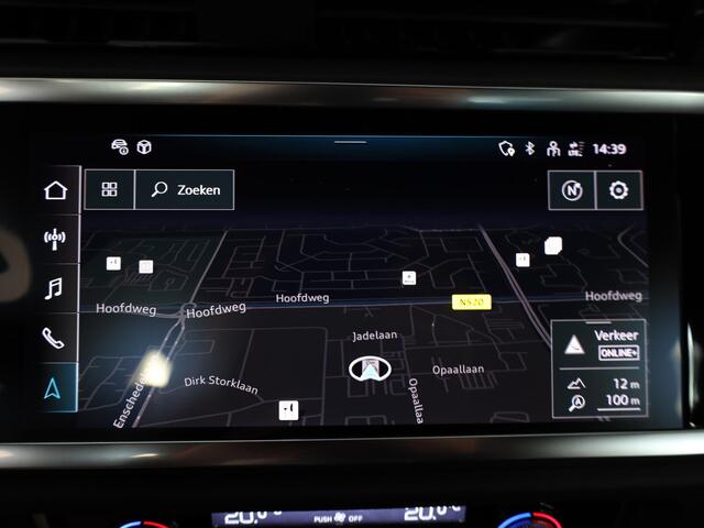 Audi Q3 Sportback 35 TFSI Advanced Edition 150 pk S-tronic | Verlengde garantie | Navigatie | Parkeersensoren (Park assist) | Achteruitrijcamera | LED koplampen | Stoelverwarming |