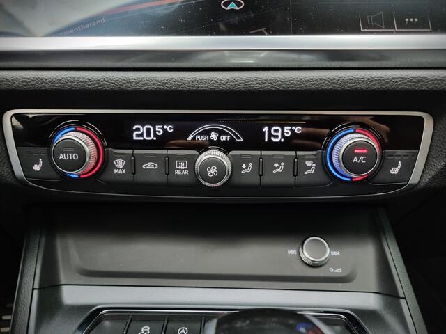 Audi Q3 40 TFSI quattro S Line Pro Line S | 190 PK | Panoramadak | Matrix Led | Stoelverwarming | Leer | Dode Hoek | Automaat | BTW | Black Edition | Cruise Control | Virtual | Navigatie | Dealer Onderhouden |