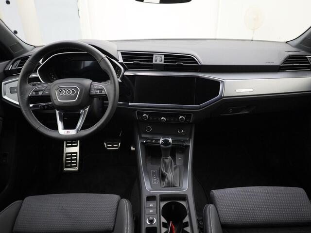 Audi Q3 Sportback S-line 35TFSI 110kW/150PK S-tronic S Edition · Apple Car Play · Stoelverwarming · Parkeersensoren · Garantie tot 03-10-2029 of 100.000km