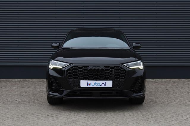 Audi Q3 Sportback 45 TFSI e 245PK S-Line Pano/LED/Keyless/Camera/Optiek+/Elek. klep/dodehoek/ACC/19"