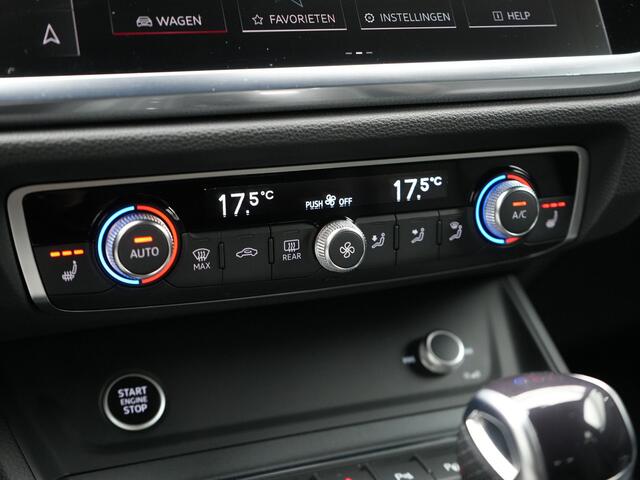 Audi Q3 Sportback 45 TFSI e S Line Plug In Hybrid 245pk Dealer O.H PHEV | Camera | Lederen Sportstoelen Verwarmd | Virtual Cockpit | Navigatie | Blis | Keyless | Cruise Control | Lane Assist | DAB |