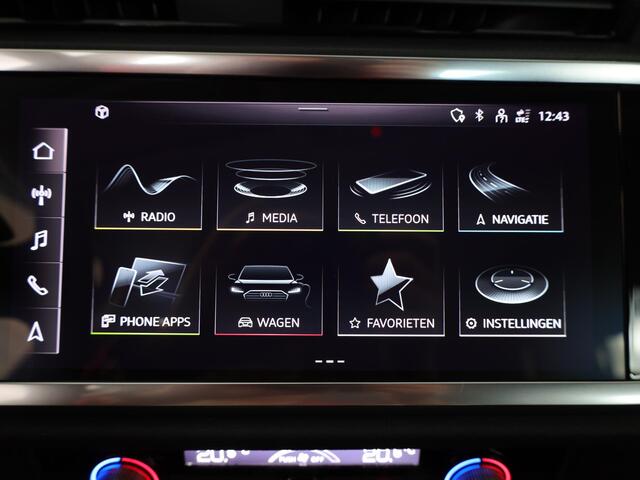 Audi Q3 45 TFSI e Advanced edition 245pk | Navigatie via App | Android auto | Parkeercamera | Verwarmbare voorstoelen