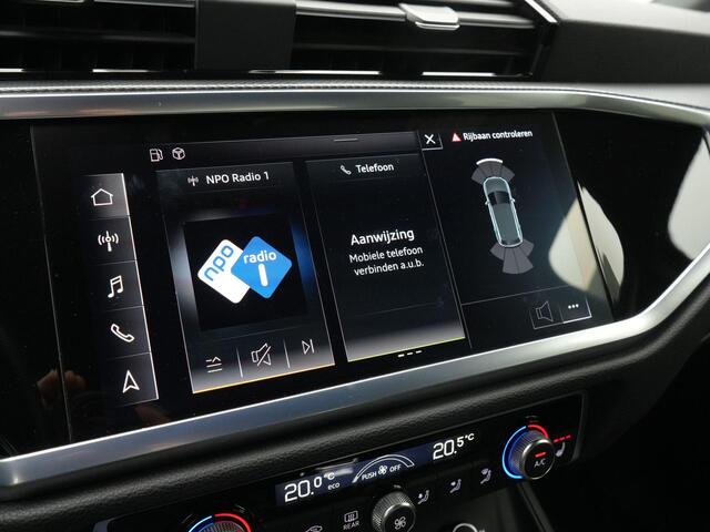 Audi Q3 45 TFSI e 245 pk S-tronic S edition | LED koplampen | Stoelverwarming | Sportstoelen | Parkeersensoren voor/achter | 20 inch