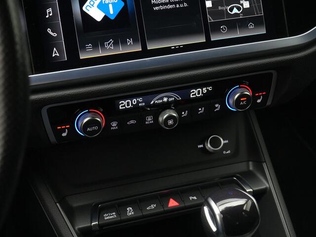 Audi Q3 45 TFSI e 245 pk S-tronic S edition | LED koplampen | Stoelverwarming | Sportstoelen | Parkeersensoren voor/achter | 20 inch