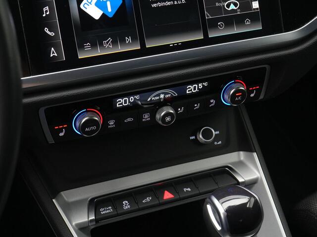 Audi Q3 45 TFSI e 245 pk S-tronic Advanced edition | Sportstoelen | Stoelverwarming | Parkeersensoren voor/achter | Adaptive Cruise | Standkachel | 18 inch