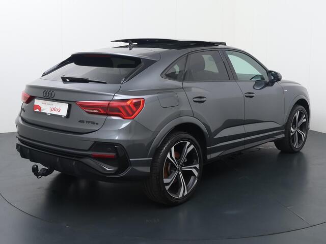 Audi Q3 Sportback 45 TFSI e S Edition | 245 PK | SoH 89% | Trekhaak | Panoramadak | 360 Graden camera's | LM 20" velgen | Sportstoelen |