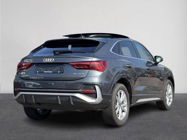 Audi Q3 Sportback 35 TFSI Automaat S Edition | Airconditioning | Panorama-schuifdak | Audi sound system | Navigatie| Audi virtual cockpit | Lederen Bekleding | S Line exterieur ( Vestiging - Vianen Tel: 0347-371248 )