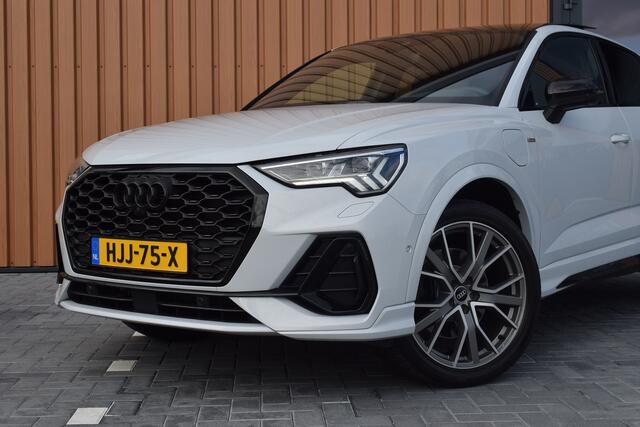 Audi Q3 Sportback 45 TFSI e S-line | Suzuka Grijs | Pano | Trekhaak | Keyless