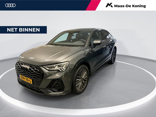 Audi Q3 Sportback 35 TFSI 150pk S-tronic S Edition · Apple/Android Car Play · Camera · Adaptive Cruise Control · Keyless · Matrix LED · Elek. Achterklep · Stoelverwarming · 19'' Inch · Garantie t/m 19-12-2028 of 100.000km