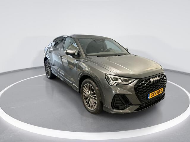 Audi Q3 Sportback 35 TFSI 150pk S-tronic S Edition · Apple/Android Car Play · Camera · Adaptive Cruise Control · Keyless · Matrix LED · Elek. Achterklep · Stoelverwarming · 19'' Inch · Garantie t/m 19-12-2028 of 100.000km