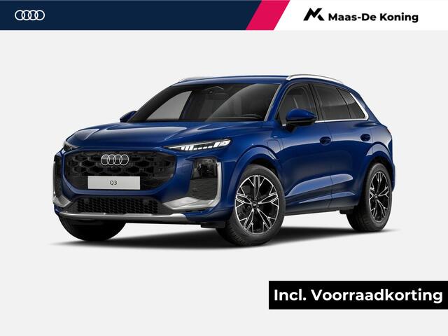 Audi Q3 1.5 TFSI e-hybrid S edition 272 PK · Techniekpakket plus · Privacy glas · S line interieur met sportst.