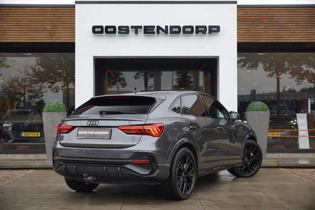 Audi Q3 Sportback 45TFSIe/245pk S-Line Blackstyle|2022|20"Blackstyle|Optik Schwarz|Navi|Cruise|Keyless|Sfeerverlichting