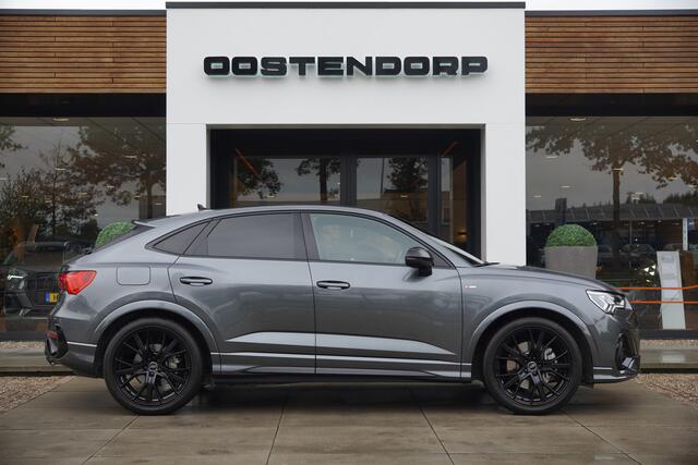 Audi Q3 Sportback 45TFSIe/245pk S-Line Blackstyle|2022|20"Blackstyle|Optik Schwarz|Navi|Cruise|Keyless|Sfeerverlichting
