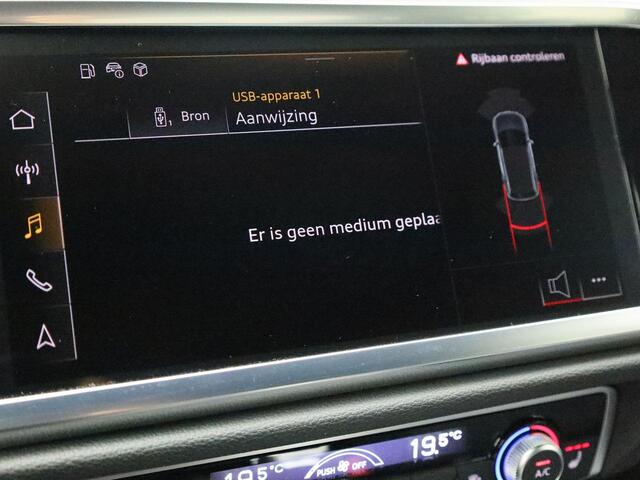 Audi Q3 35 TFSI/150PK S Line · Elektrische stoelen · Adaptive Cruise Control · Apple/Android Car Play · Stoelverwarming · Trekhaak · Leder/Alcantara ·Garantie tot september 2029 of 100.000km