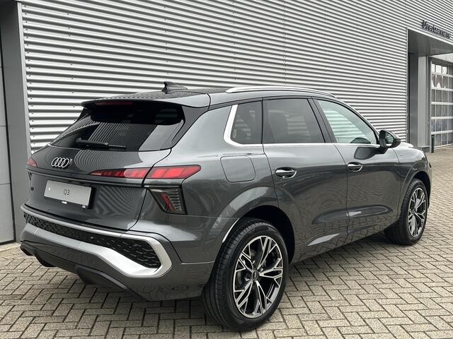 Audi Q3 S edition e-hybrid 200 kW / 272 PK Hatchback 6 ver | NIEUW MODEL | Adaptieve Cruise Control | Keyless Entry | Zwart Leder | Stoelverwarming | Camera |