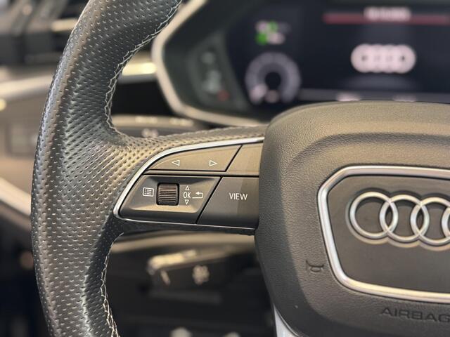 Audi Q3 Sportback 45 TFSI e S Edition 245PK | Panorama dak | 2x S-line | Blindspot | Ambient+ | Elektrische stoelverstelling |