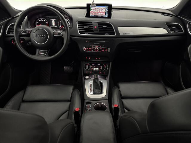 Audi Q3 2.0 TFSI Quattro 221PK S-line | Camera | Cruise | Leder | Navi | Stoelverw. | Keyless | NAP