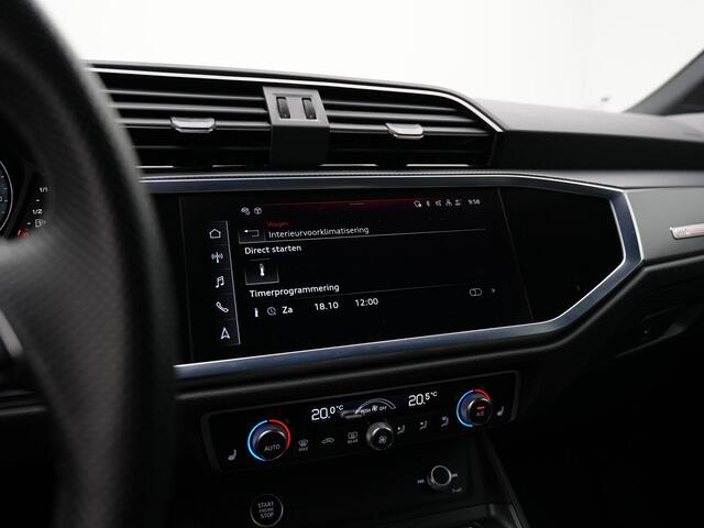 Audi Q3 Sportback 45 TFSI e 245 pk S-tronic S-Line | Panoramadak | Matrix LED | Elektr. verstelbare stoel | Achteruitrijcamera | Stoelverwarming | Navigatie