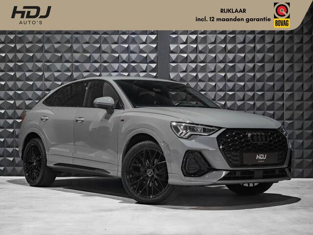 Audi Q3 Sportback 35 TFSI S Edition | NARDO | Topv. | 20" | Side | Carplay | Glascoating