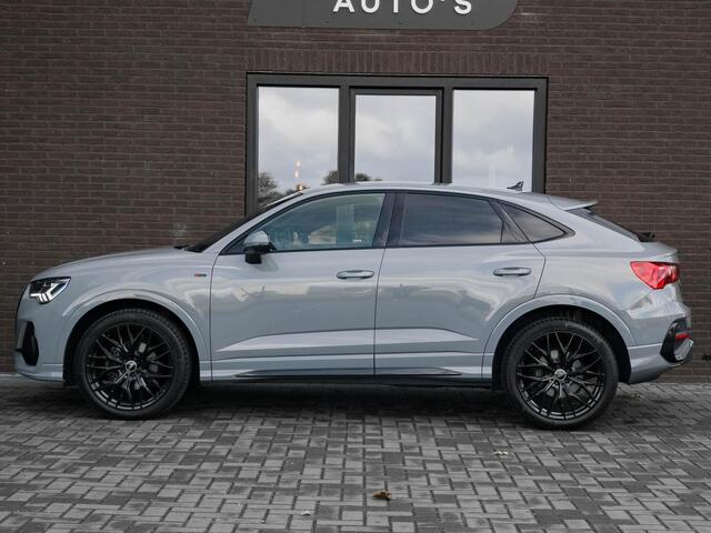 Audi Q3 Sportback 35 TFSI S Edition | NARDO | Topv. | 20" | Side | Carplay | Glascoating