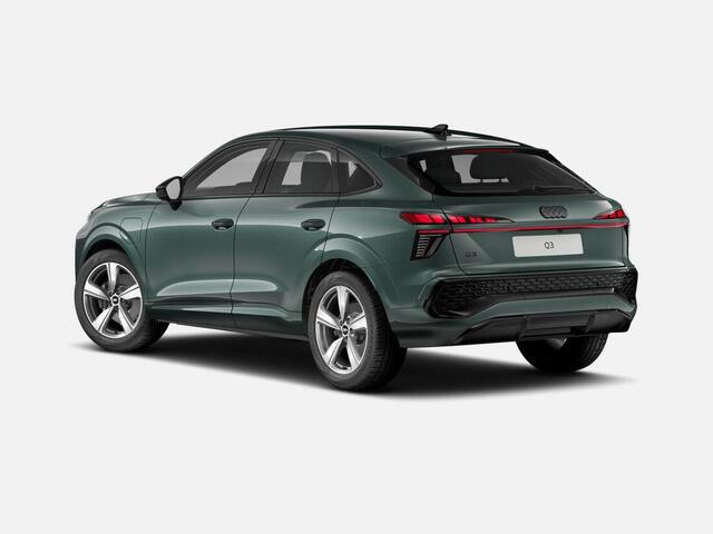 Audi Q3 Sportback 1.5 TFSI e-hybrid S edition 272 PK · Techniekpakket plus · Optiekpakket zwart-glanzend · Sportstuur afgevlakt