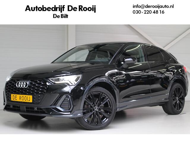 Audi Q3 Sportback 45 TFSIe S-Line 245PK Blackstyle Sportstoelen | Camera | Virtual Cockpit | 20" Velgen | El achterklep