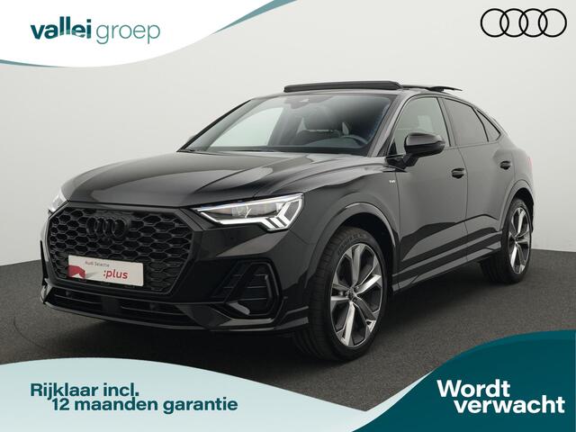 Audi Q3 Sportback 35 TFSI 150 pk S Edition Competition | Panoramadak | Trekhaak | Adaptief onderstel | 20 inch | Rondomzicht camera | Optiekpakket zwart plus | Carbon inleg