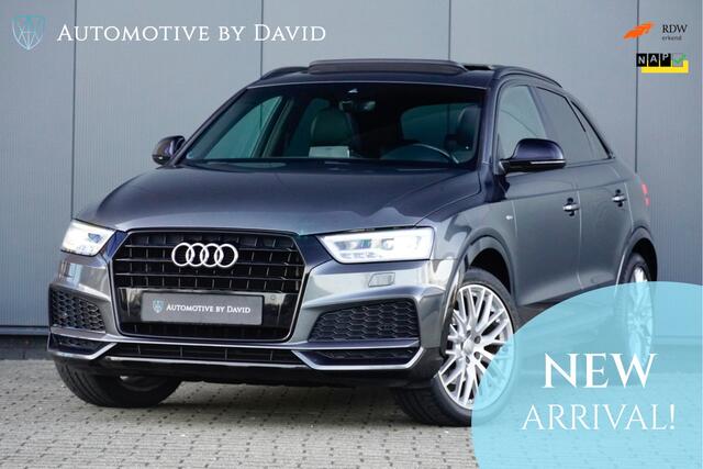 Audi Q3 1.4 TFSI 150 pk CoD S LINE EDITION AUTOMAAT / 3 x S-LINE / PANORAMADAK / TREKHAAK / ALCANTARA / DAB / CAMERA / MMI NAVIGATIE PLUS / KEYLESS ENTRY