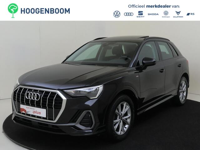 Audi Q3 35 TFSI Pro Line S | Panoramadak | Dodehoek detectie | Lederen bekleding | Navigatie Plus | Adaptieve cruise control | Stoelverwarming | CarPlay |