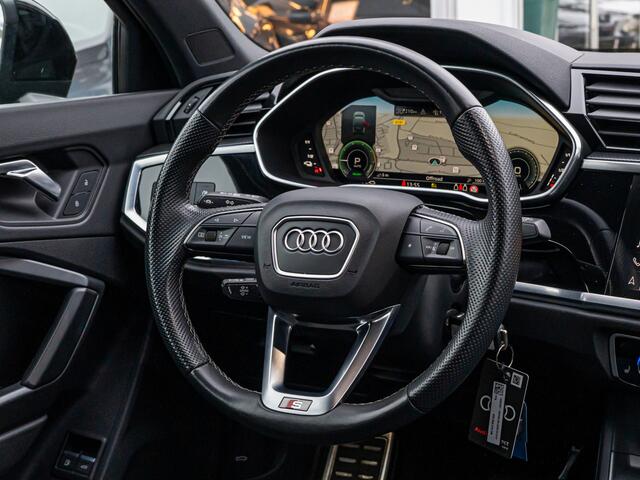 Audi Q3 Sportback 45 TFSI e S Edition 20 INCH CAMERA BLACK OPTIC FULL LED VIRTUAL DASH STOELVERW