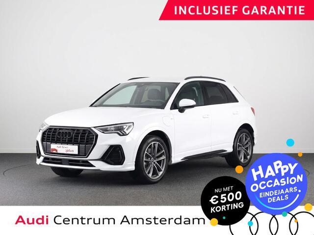 Audi Q3 45 TFSI e S edition 245pk SOH 95% | Parkeercamera | Trekhaak | 19 inch lichtmetalen velgen | Verwambare voorstoelen | S-line interieur