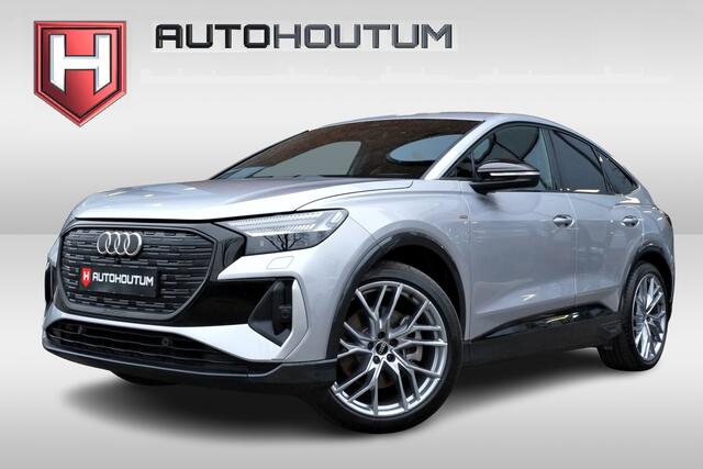 Audi Q4 Sportback e-tron 40 S Edition 77 kWh ACC, Achteruitrijcamera, Lederen sportstoelen, Matrix LED, 20 inch