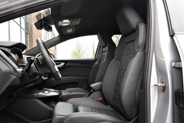 Audi Q4 Sportback e-tron 40 S Edition 77 kWh ACC, Achteruitrijcamera, Lederen sportstoelen, Matrix LED, 20 inch